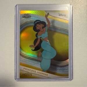 Topps Chrome Disney 2025 Princess Jasmine Number Card
